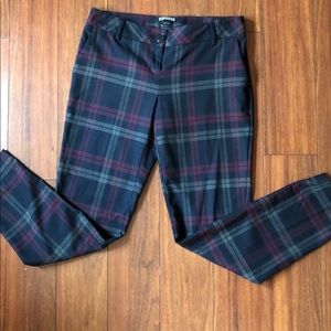 Brand new Express plaid trousers